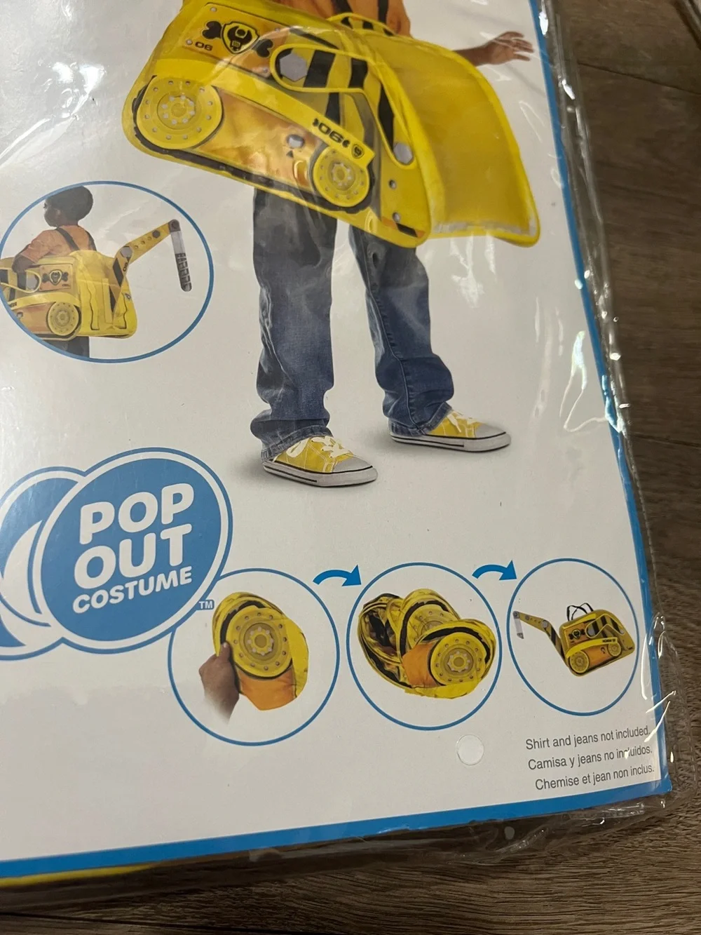 Paw Patrol Rubble Costume One Size Fits Most New - Picture 2 of 4